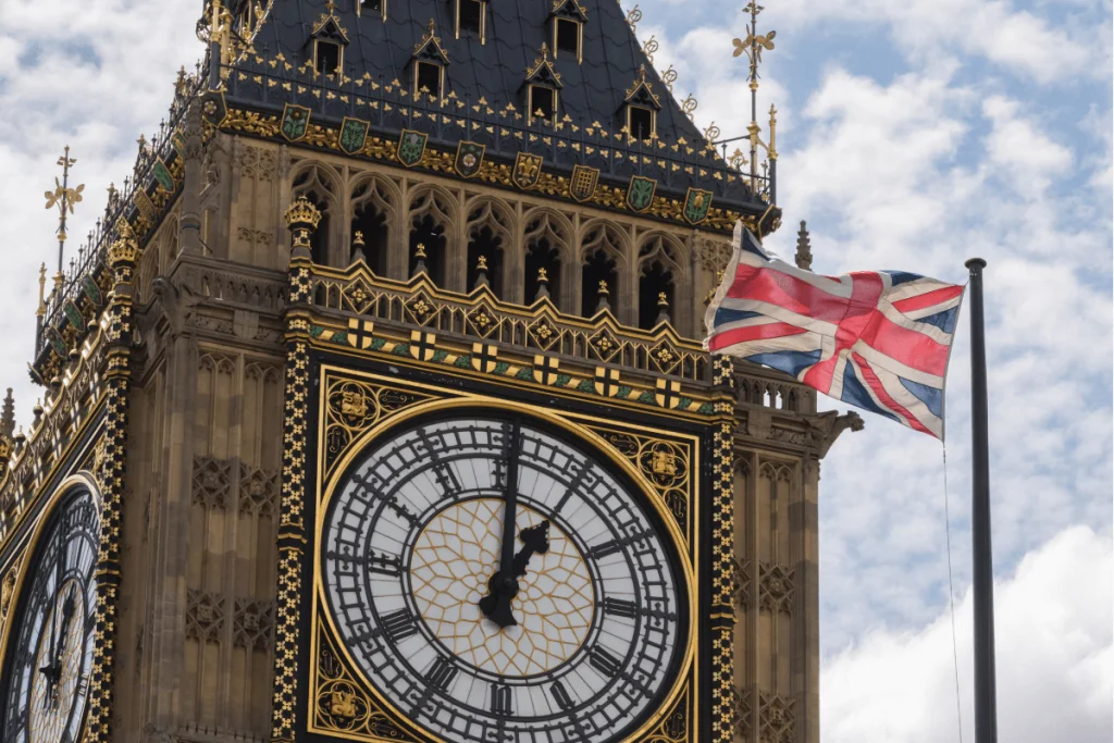 Image of an iconic symbol of the largest empire in history, the British Empire
