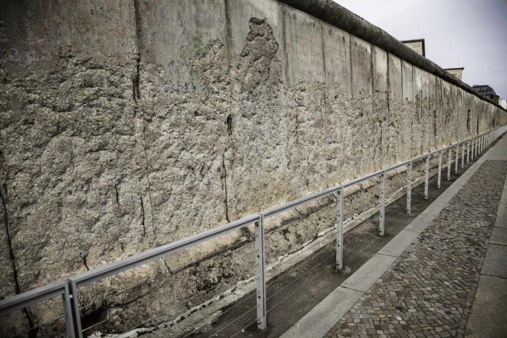 Image of the modern remains of the Berlin Wall