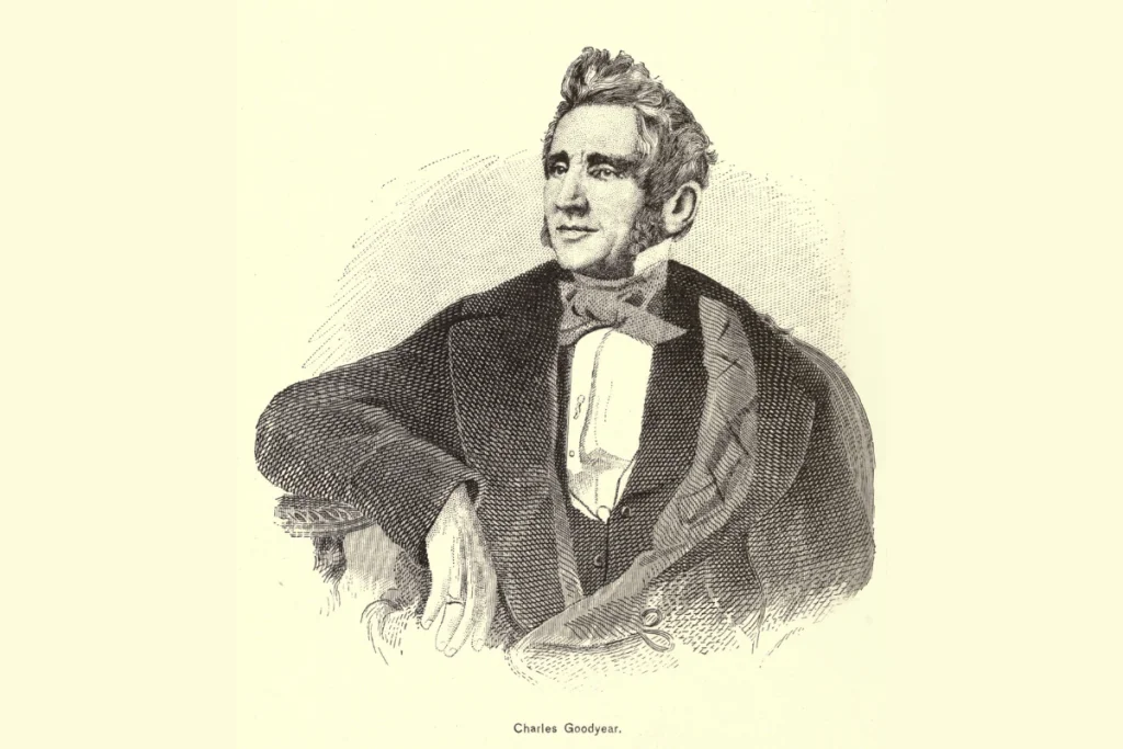 Image of rubber vulcanization inventor Charles Goodyear