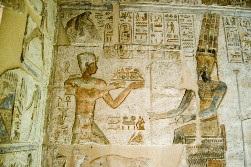 Image of the ancient Egyptian god Amun