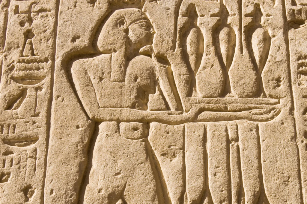 Image of the ancient Egyptian god Hapi 