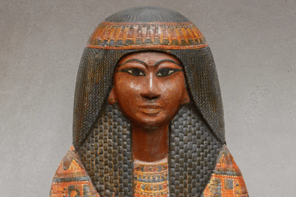 Image of the ancient Egyptian god Khonsu