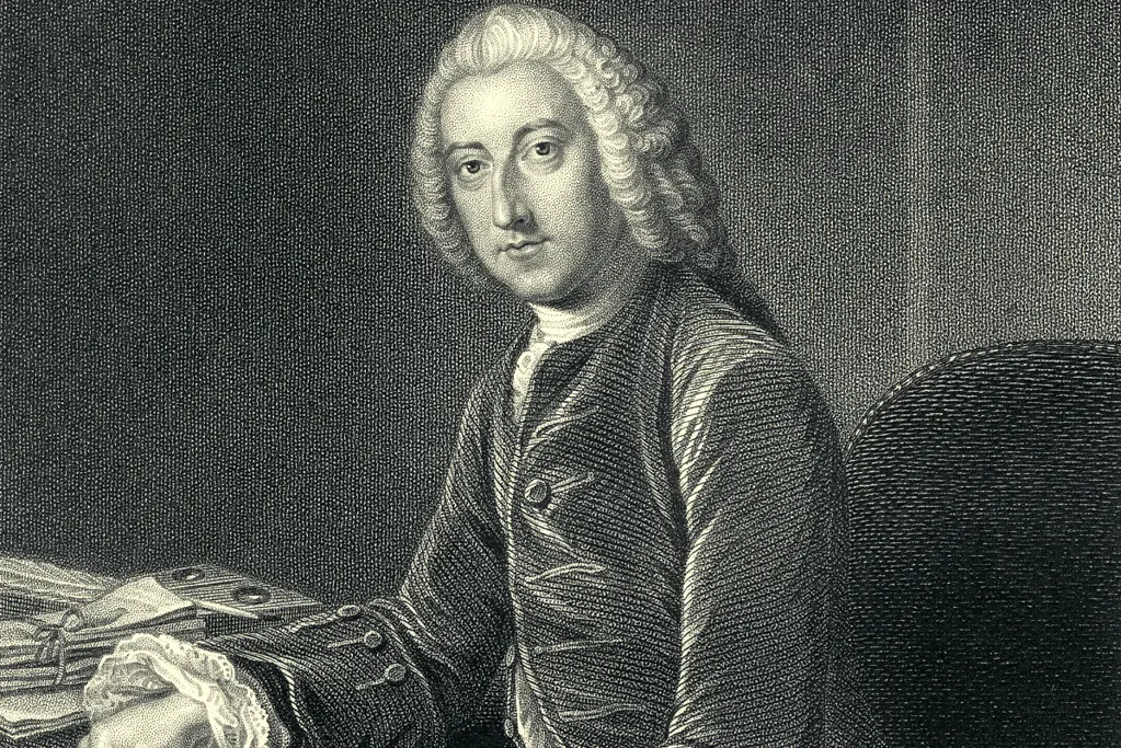 Image of William Pitt the elder, oversaw the expansion of the British Army and Navy