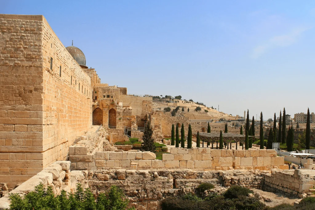 Image of the second temple in Jerusalem