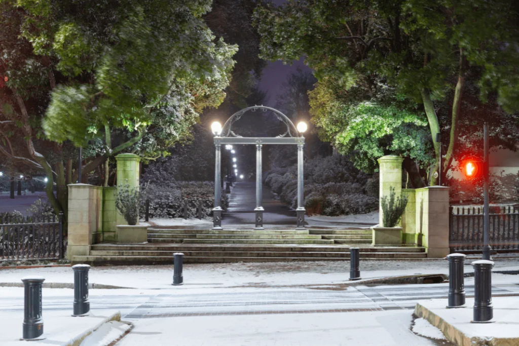 Image of the campus arch at the University of Georgia in Athens, Georgia