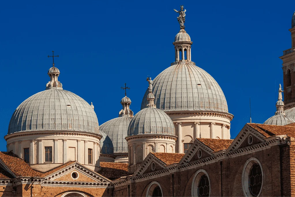 Image of double dome construction at a church in in Padua, Italy - one of the many renaissance inventions that changed the world of engineering