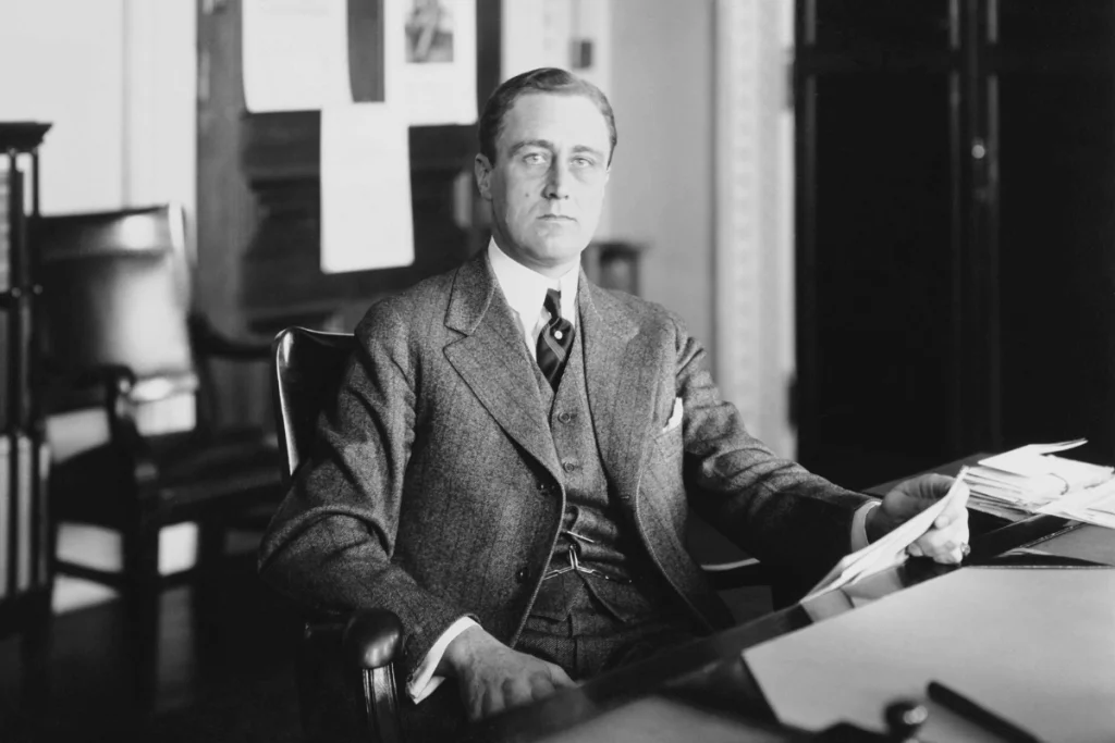 Image of U.S. President Franklin D. Roosevelt
