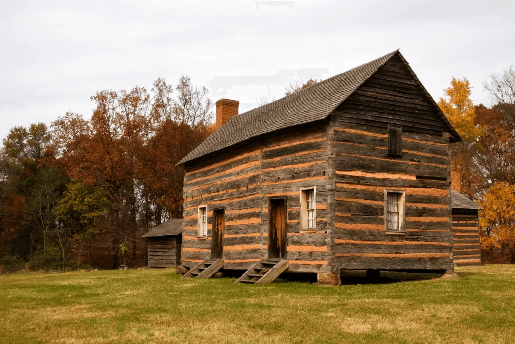 Image of the presidential birthplace of James K. Polk