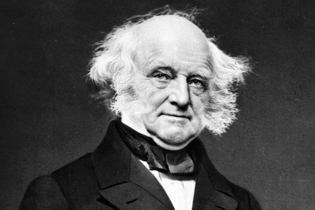 Image of U.S. President Martin Van Buren, born in 1782 in Kinderhook, New York