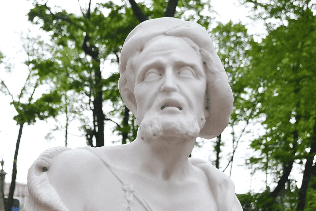 Image of another of the great ancient Greek philosophers, Diogenes of Sinope