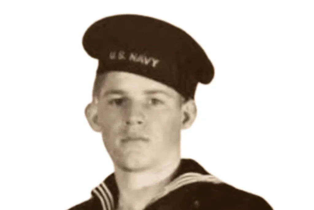 Image of U.S. Navy sailor Calvin Graham, the youngest servicemember to serve at D-Day.