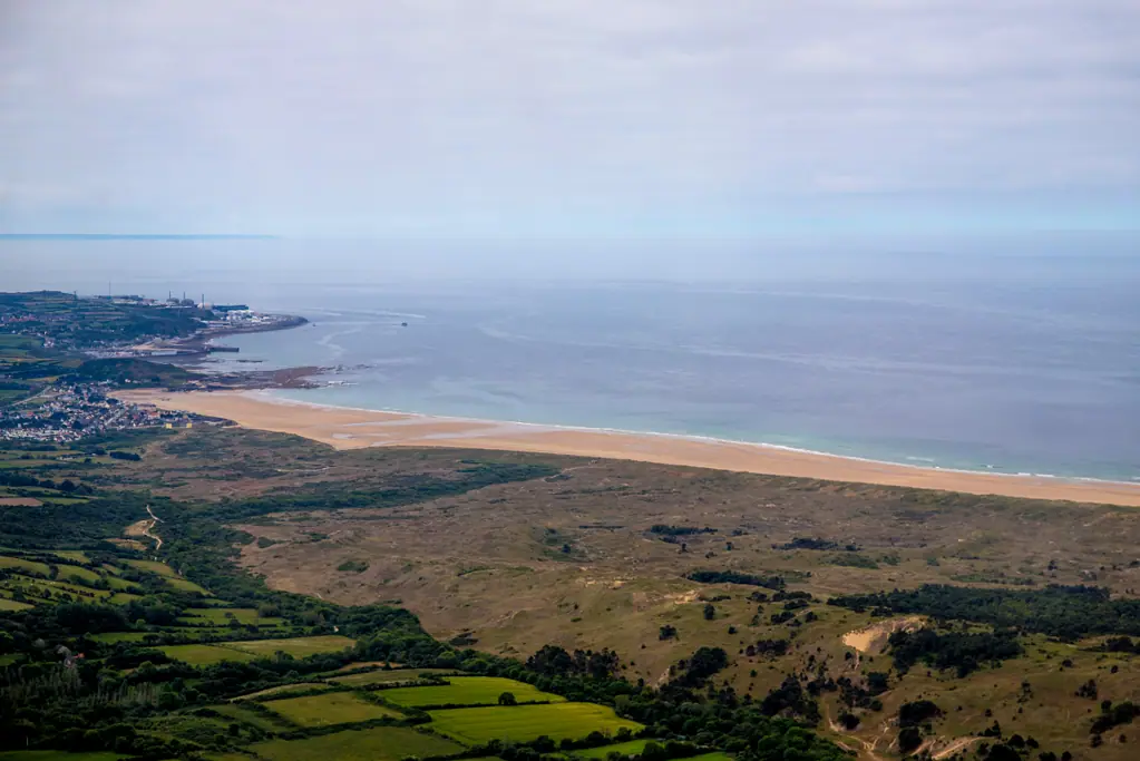 Image of the Utah landing beach near Cherbourg, France.