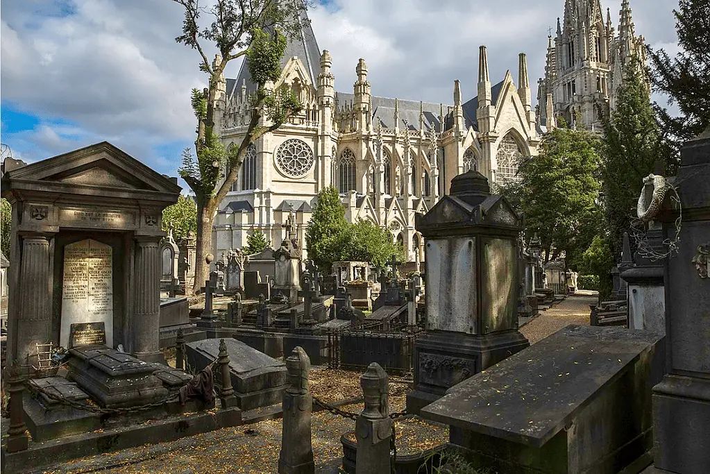 Image of the Cemetery at Laeken in Brussels, Belgium.