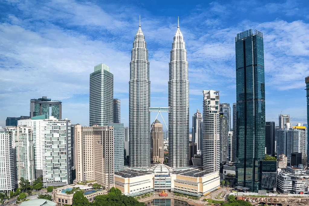 Image of the Petronas Towers in Kuala Lumpur, Malaysia