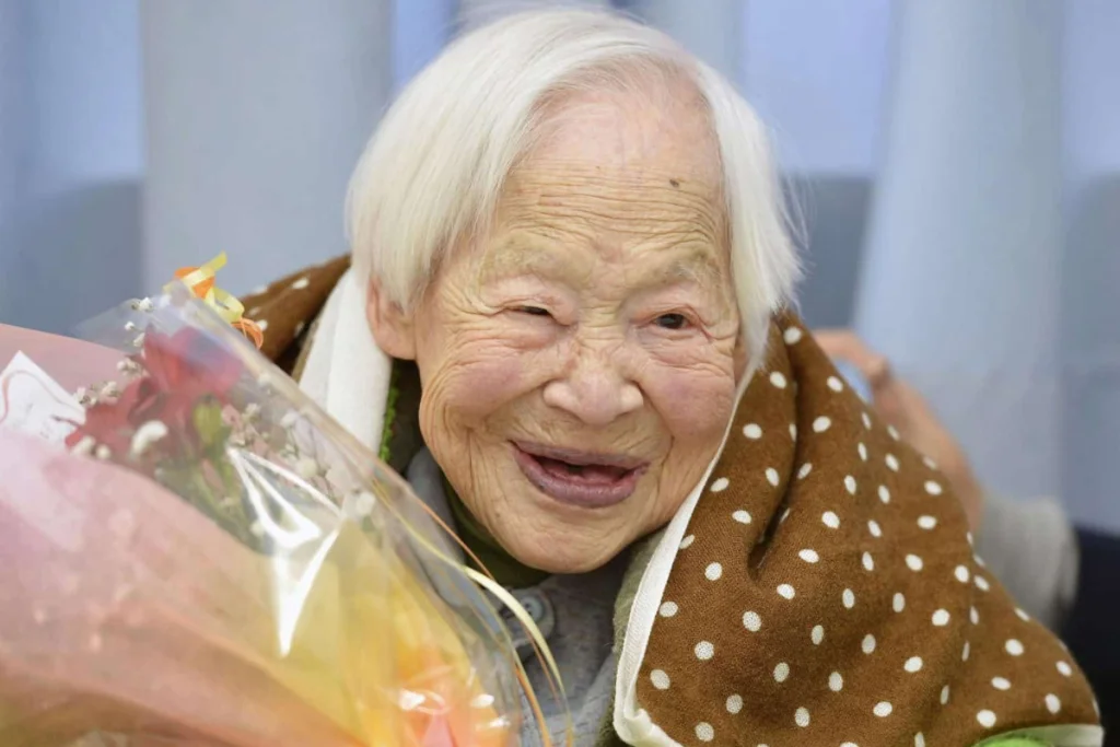 Image of Chiyo Miyako of Japan - one of the world's oldest people to have ever lived.