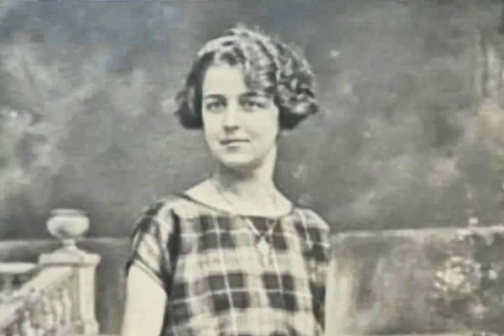 Image of a young Lucille Randon prior to her becoming a nun.