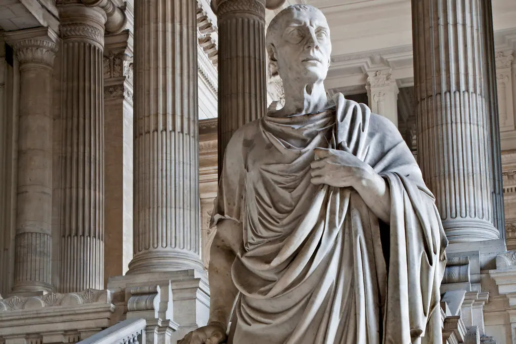 facts-about-cicero-ancient-roman-chronicler Image of a statue of Cicero at the Palace of Justice of Brussels, Belgium.
