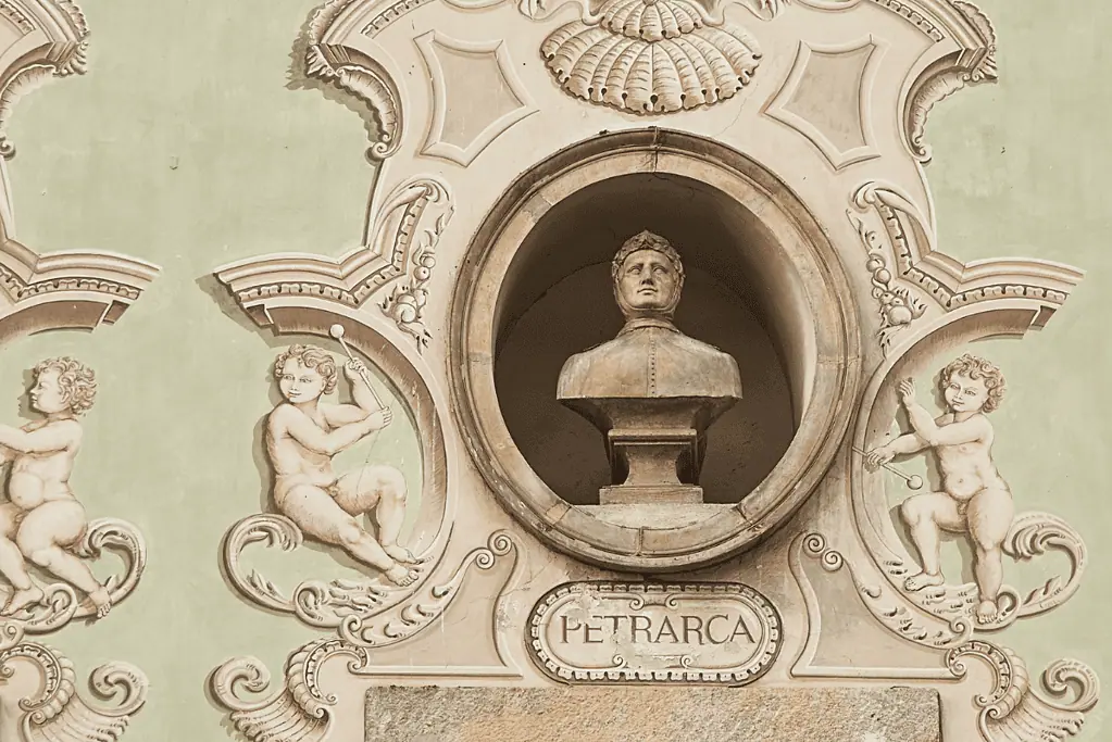 facts-about-cicero-renaissance-inspiration Image of a bust of 14th century Italian poet and scholar Petrarch, an advocate of Cicero's writings during the Renaissance.