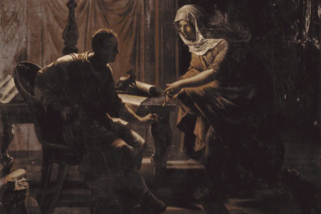 facts-about-cicero-shorthand-innovator Image of Cicero learning of the Catilinarian conspiracy, a coup to overthrow the Roman government.