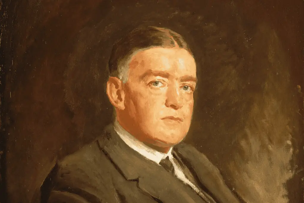 facts-about-ernest-shackleton-diplomat Image of a 1921 Portrait of Ernest Shackleton, explorer, poet and diplomat.