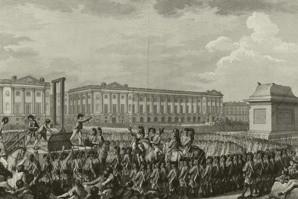 facts-about-john-locke-main Image of a scene from the French Revolution, a period inspired by Locke's writings.