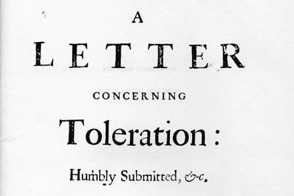 facts-about-john-locke-tolerance Image of the cover of Locke's Letter Concerning Toleration.