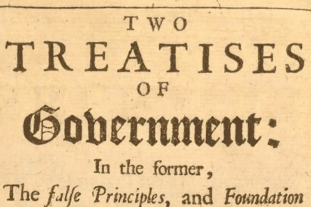 facts-about-john-locke-treatise Image of the cover of Locke's Two Treatises of Government.